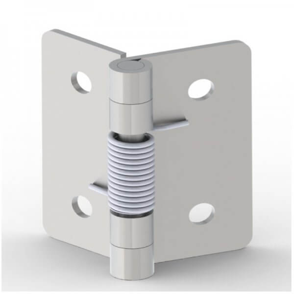 Paslanmaz Yaylı Yaprak Menteşe (Dışa Açılan) 50 x 50 x 1.5mm image