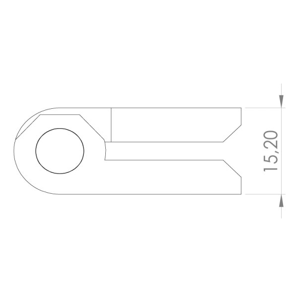 Paslanmaz Yaprak Menteşe 60 x 60 x 8mm